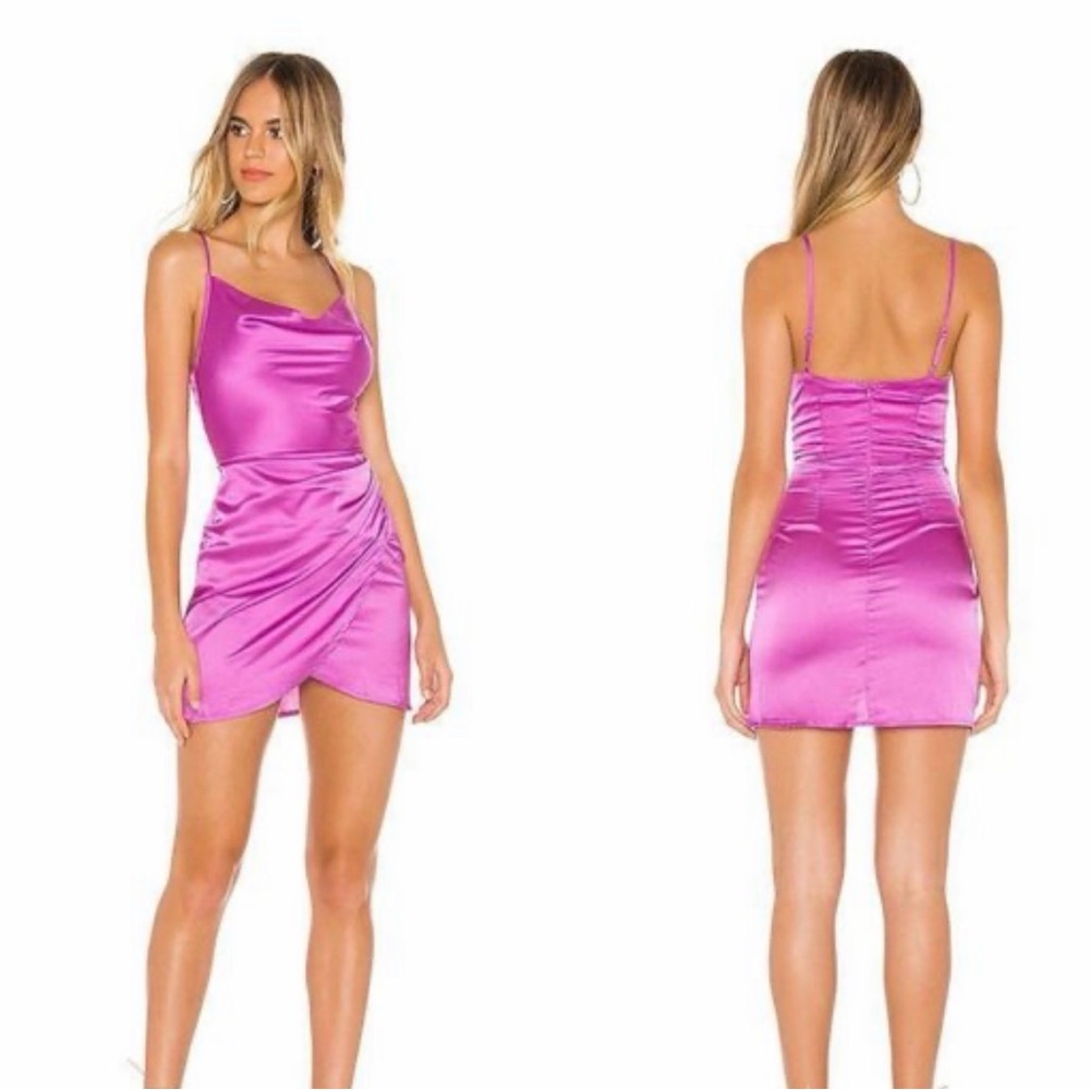 Superdown Fuchsia Mini Dress